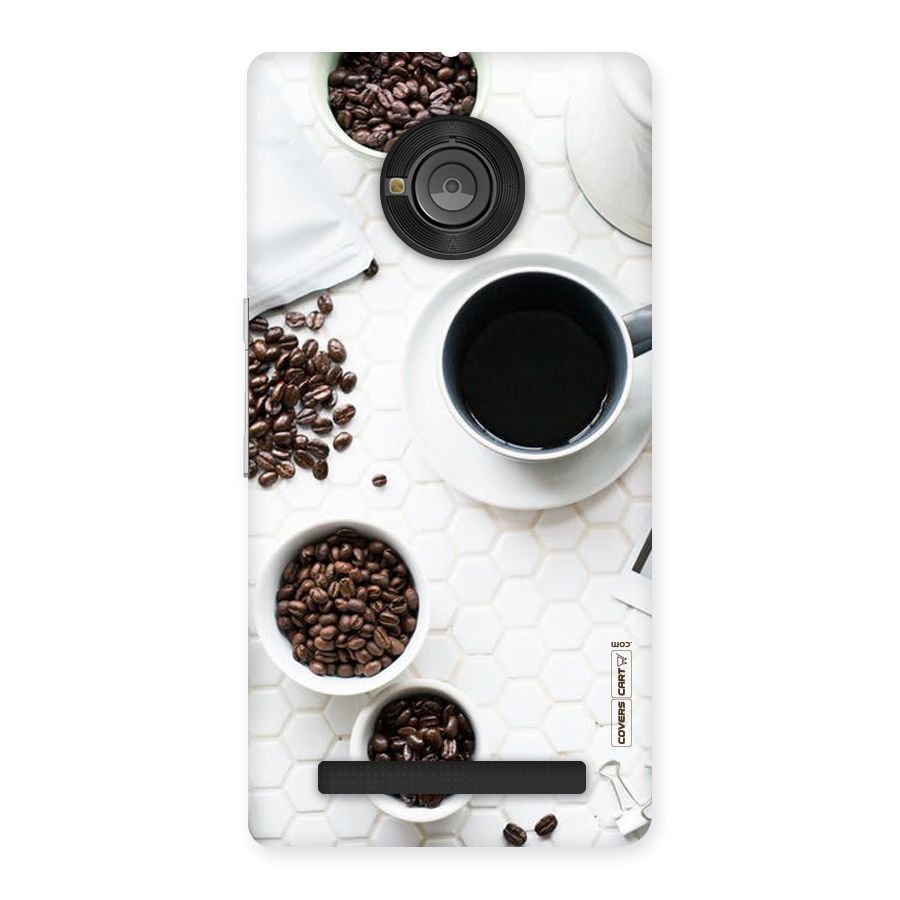 Live Coffee Back Case for Yu Yunique