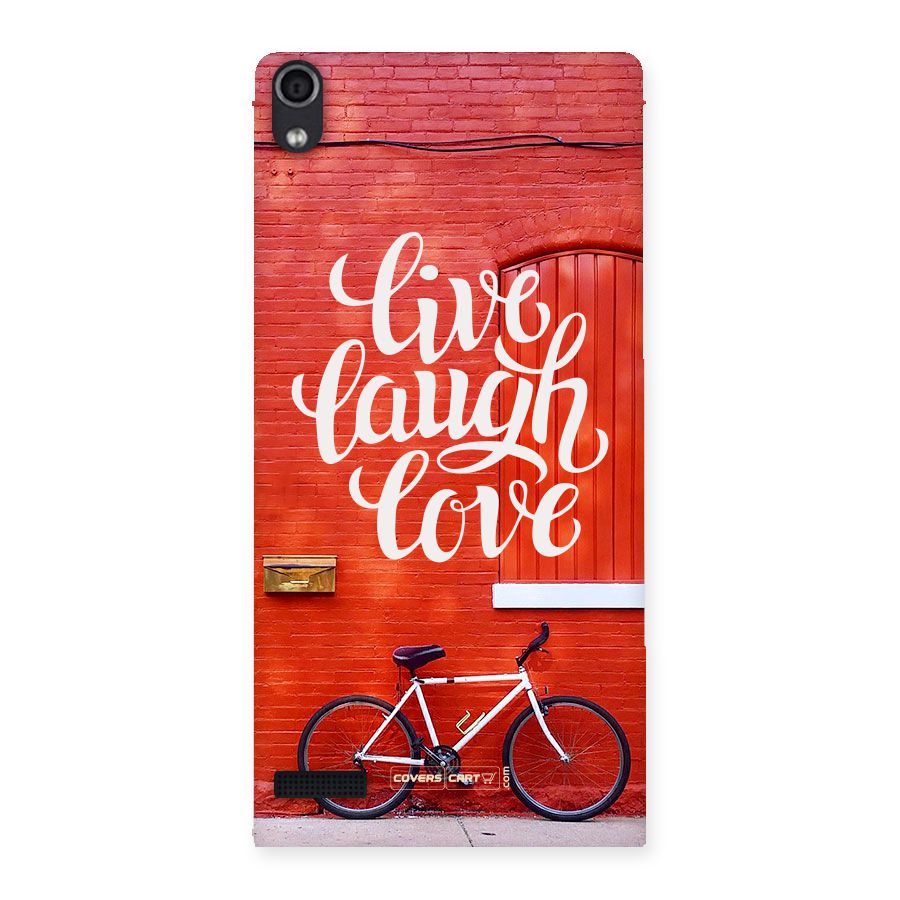 Live Laugh Love Back Case for Ascend P6
