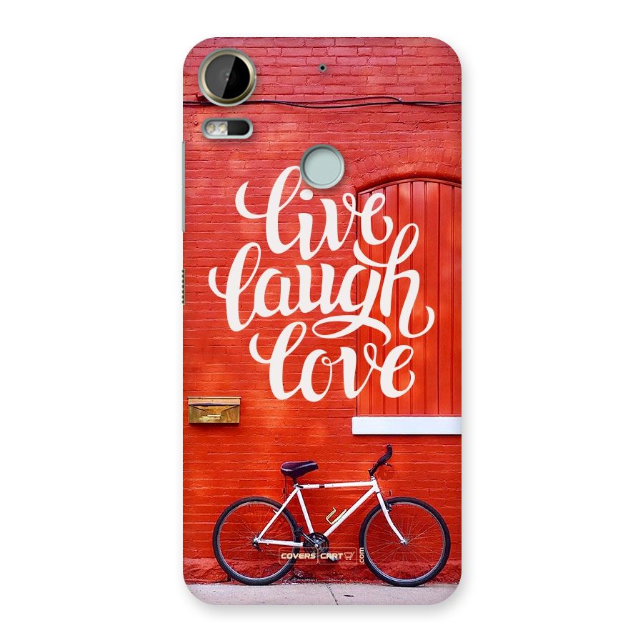 Live Laugh Love Back Case for Desire 10 Pro
