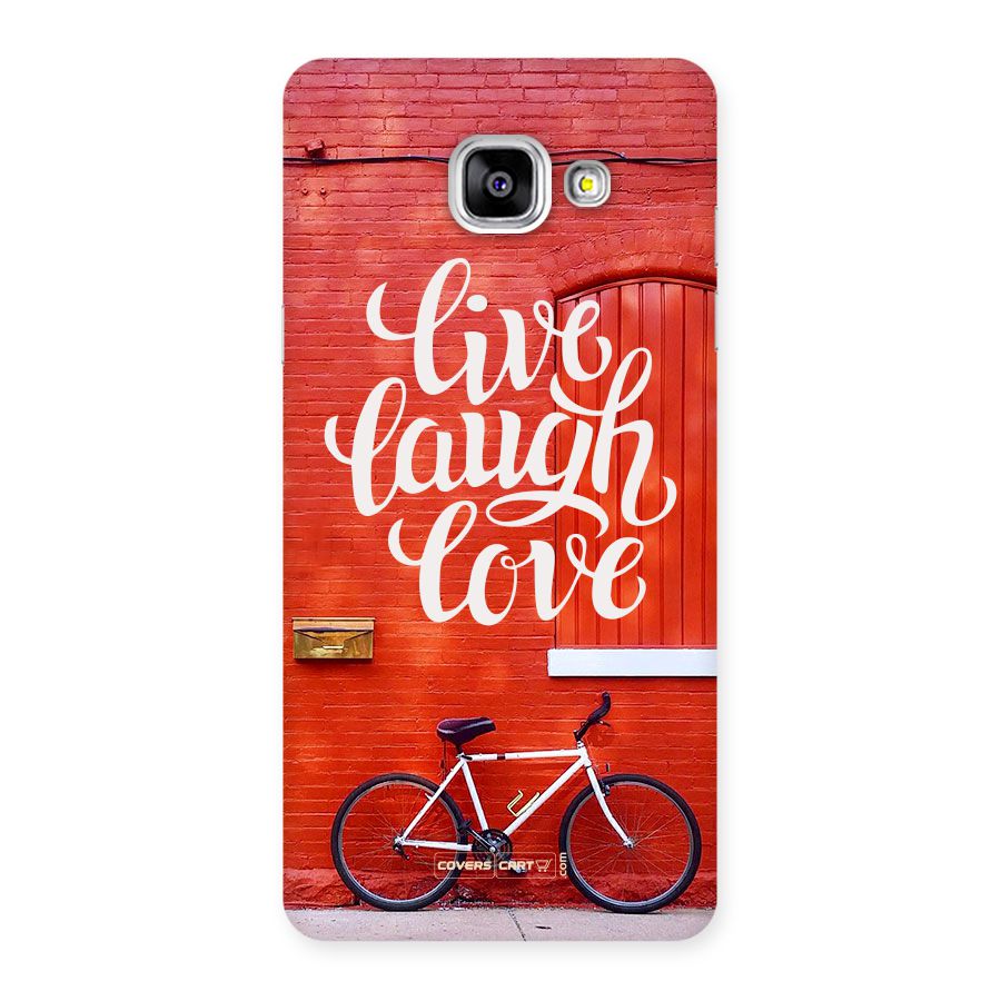 Live Laugh Love Back Case for Galaxy A5 2016