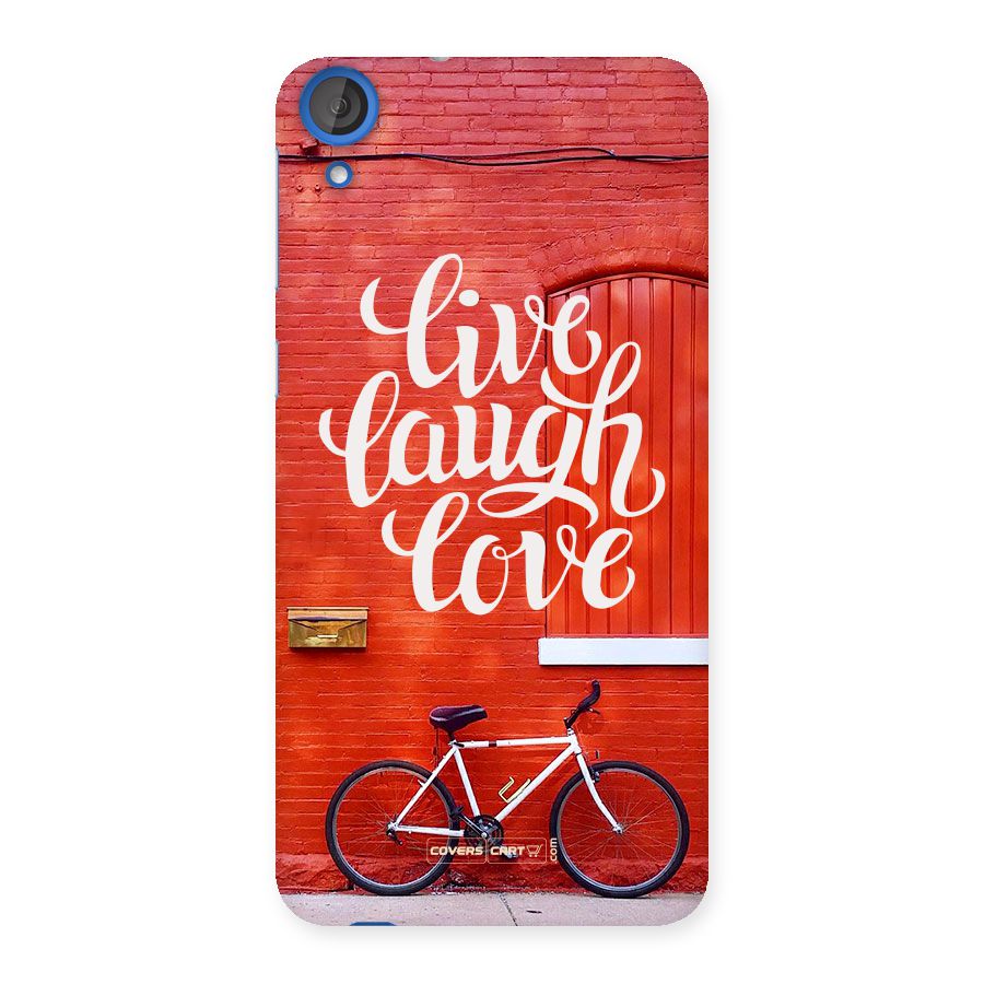Live Laugh Love Back Case for HTC Desire 820s
