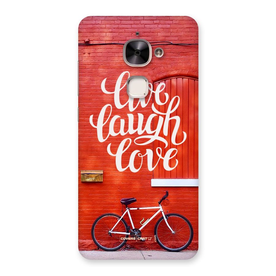 Live Laugh Love Back Case for Le 2