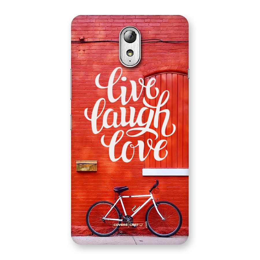 Live Laugh Love Back Case for Lenovo Vibe P1M
