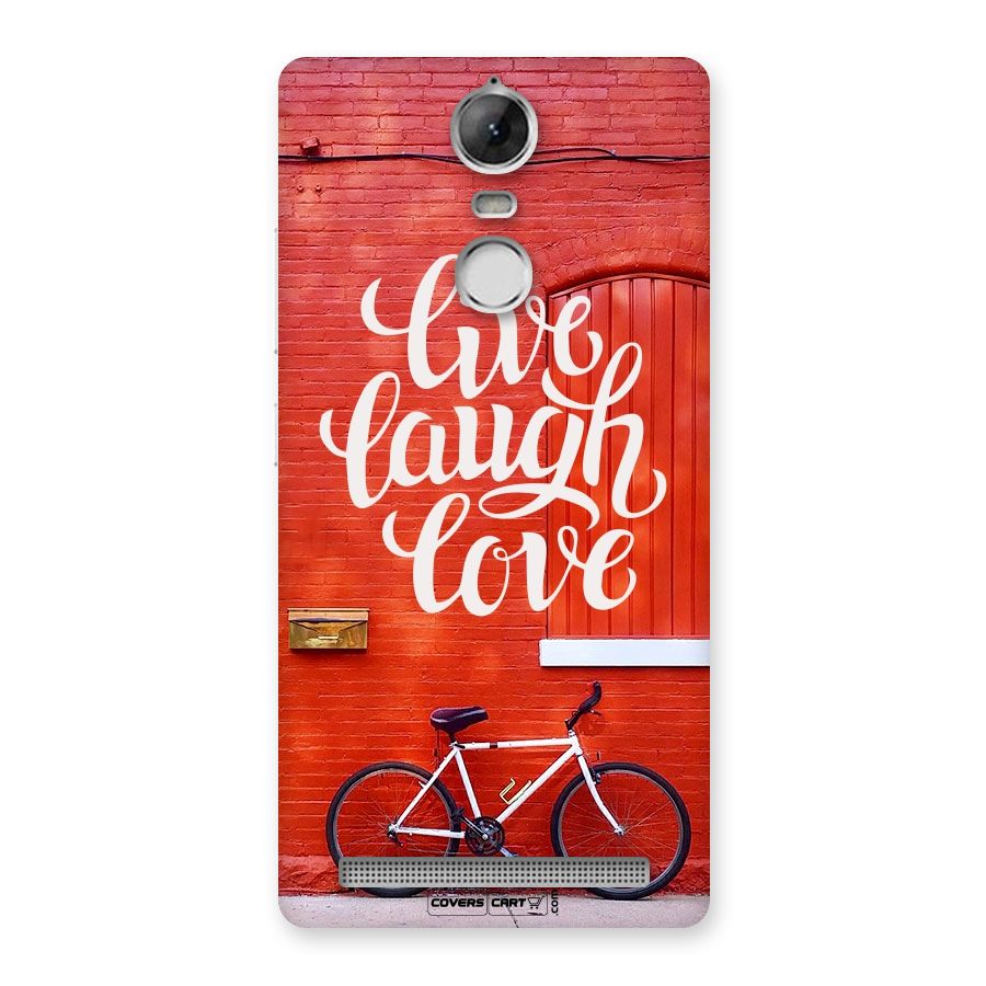 Live Laugh Love Back Case for Vibe K5 Note