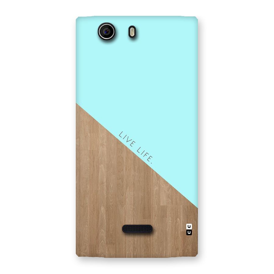 Live Life Back Case for Canvas Nitro 2 E311
