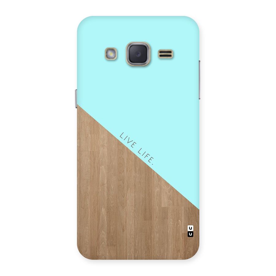 Live Life Back Case for Galaxy J2
