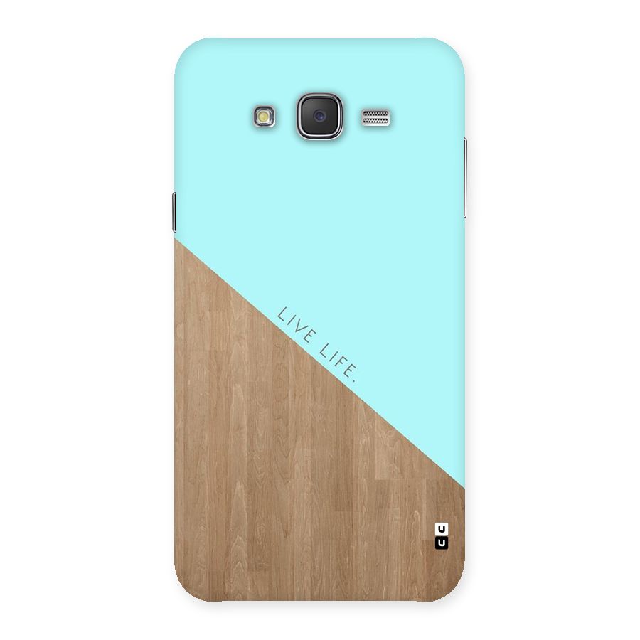 Live Life Back Case for Galaxy J7