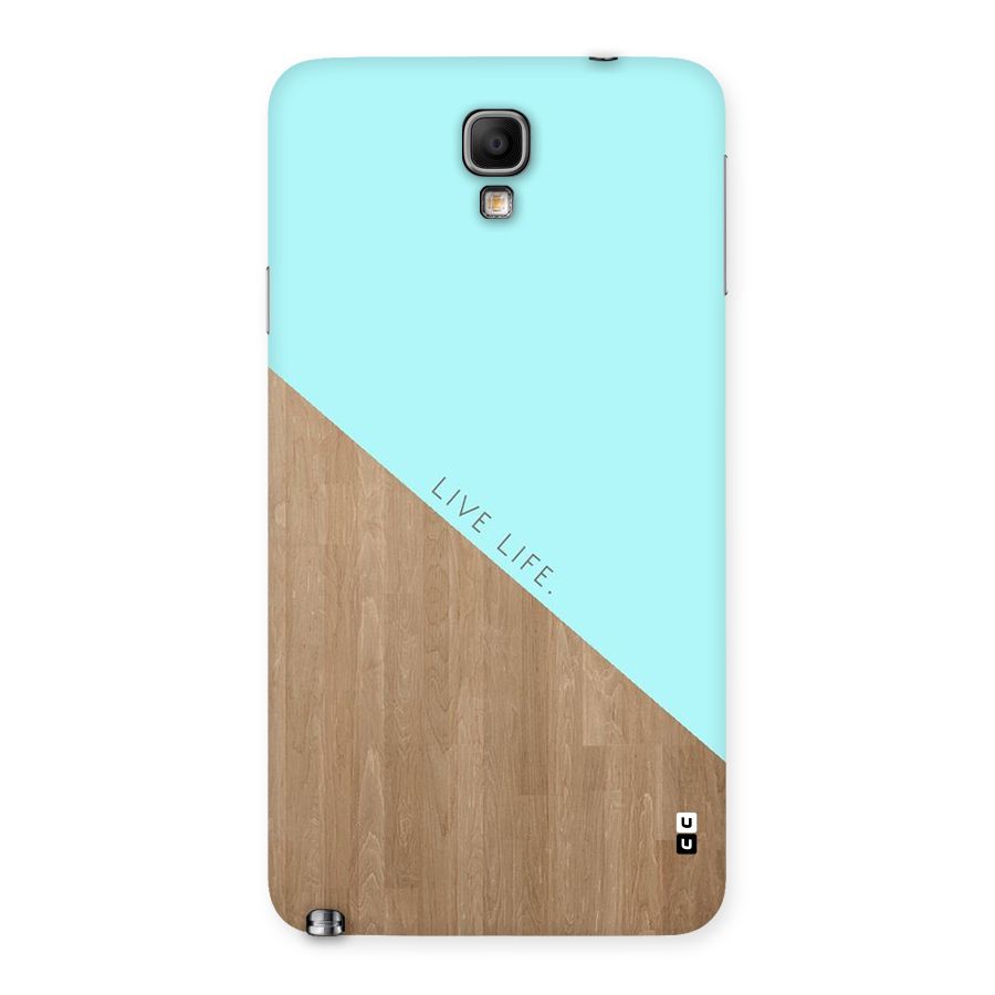 Live Life Back Case for Galaxy Note 3 Neo