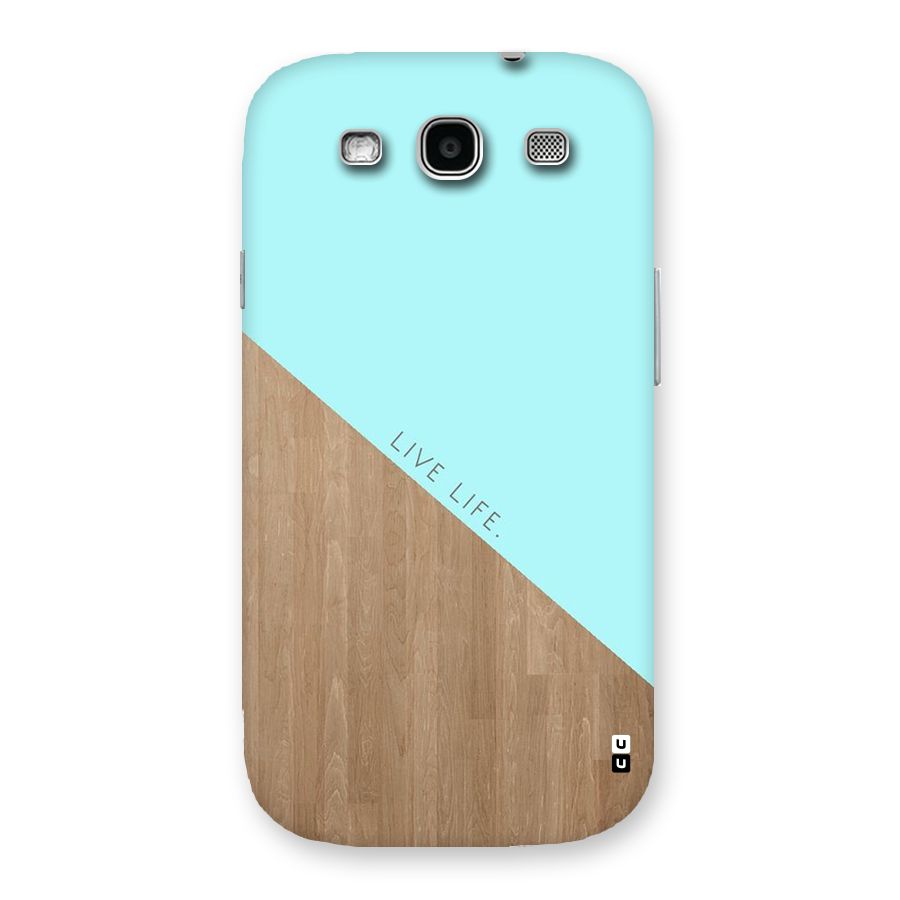 Live Life Back Case for Galaxy S3