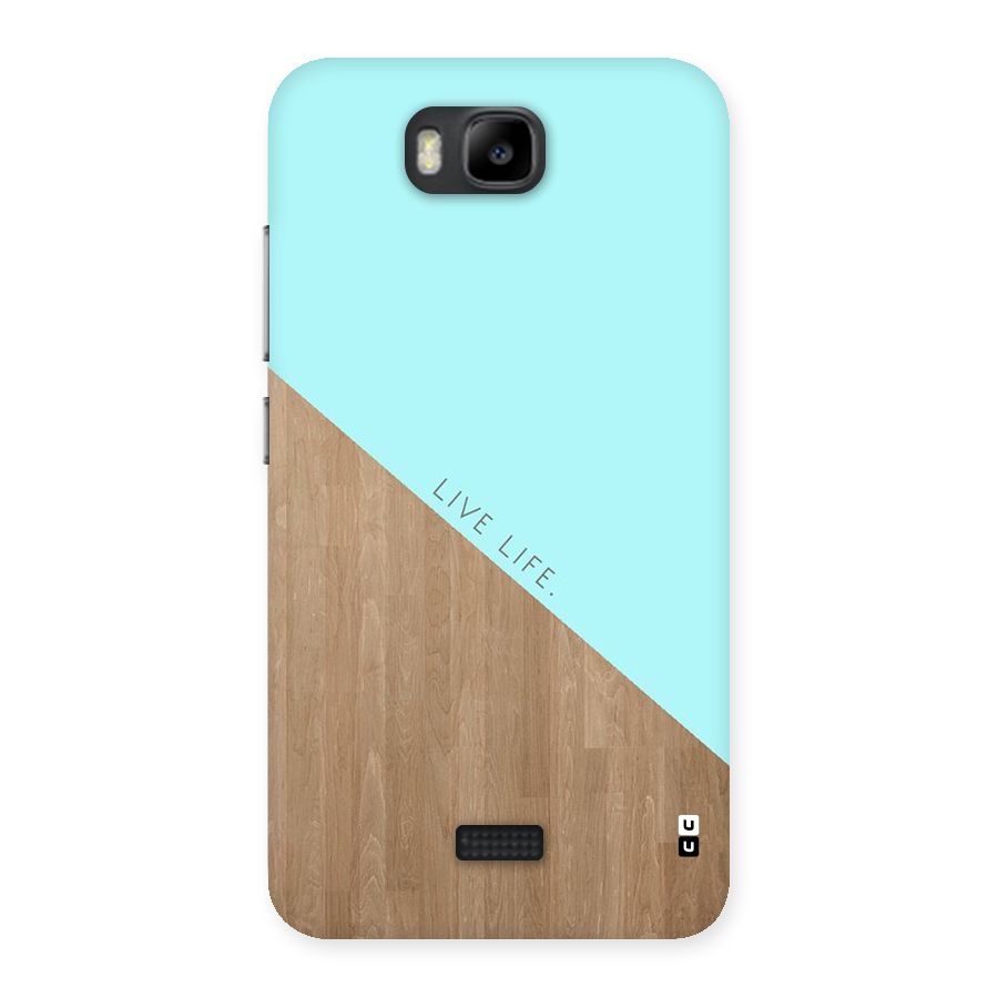 Live Life Back Case for Honor Bee