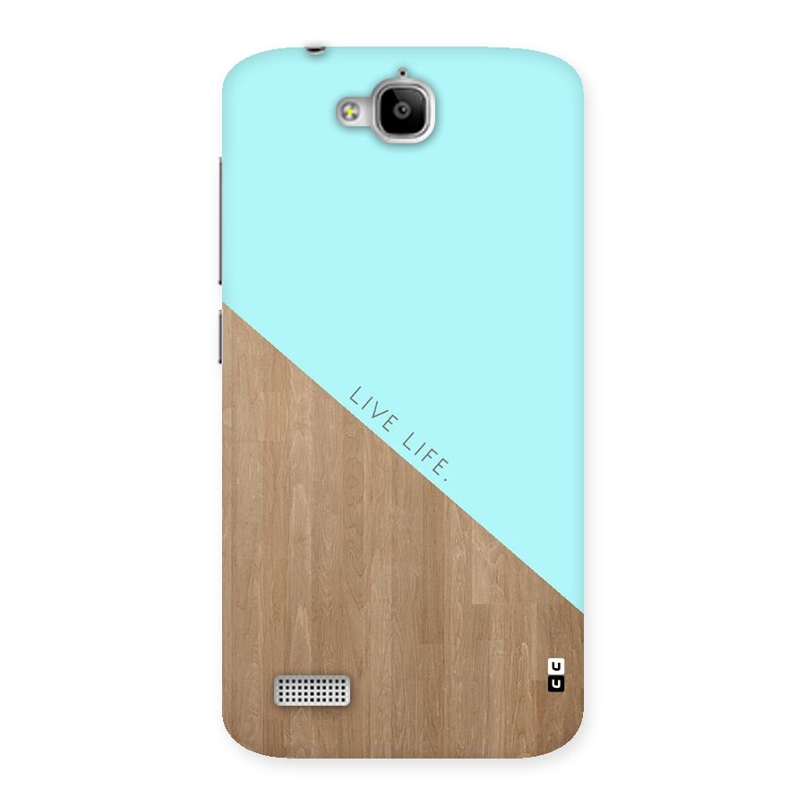 Live Life Back Case for Honor Holly