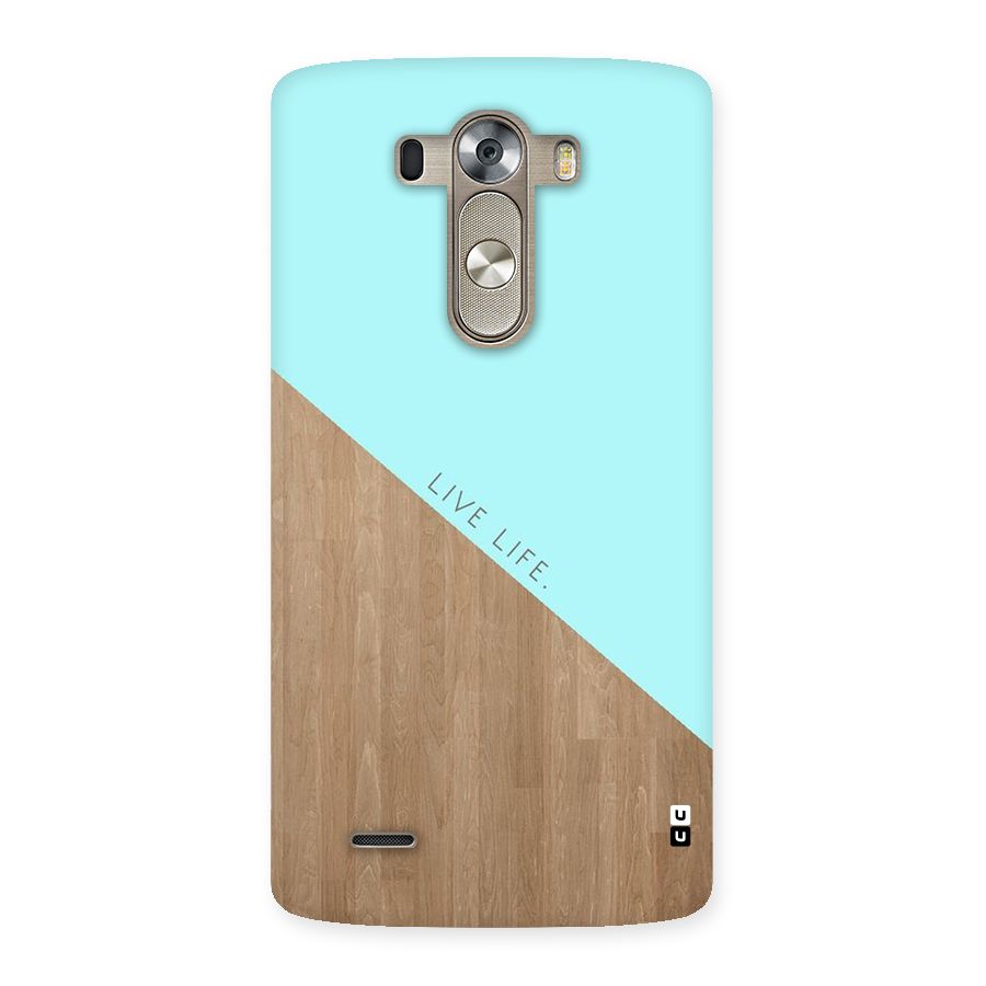 Live Life Back Case for LG G3