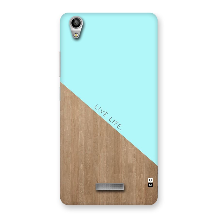 Live Life Back Case for Lava-Pixel-V1