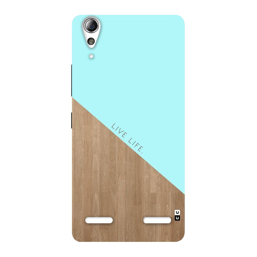 Live Life Back Case for Lenovo A6000