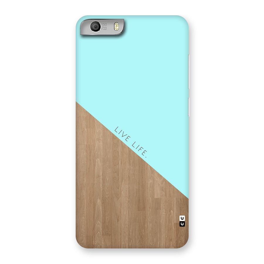 Live Life Back Case for Micromax Canvas Knight 2