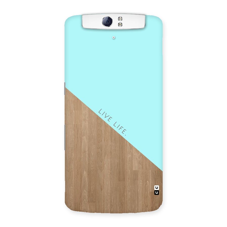 Live Life Back Case for Oppo N1