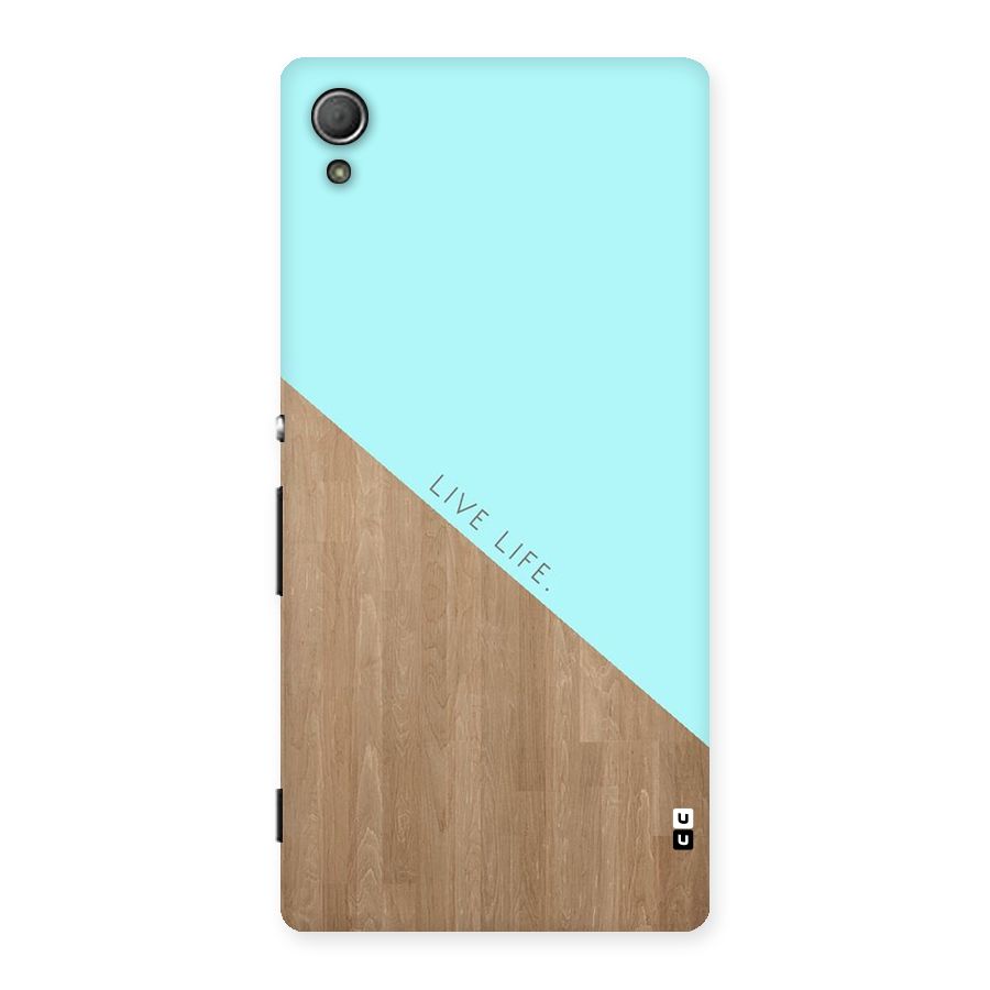 Live Life Back Case for Xperia Z4