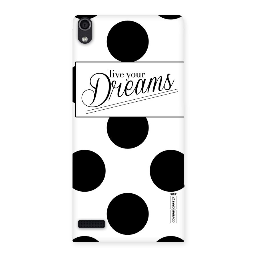 Live Your Dreams Back Case for Ascend P6