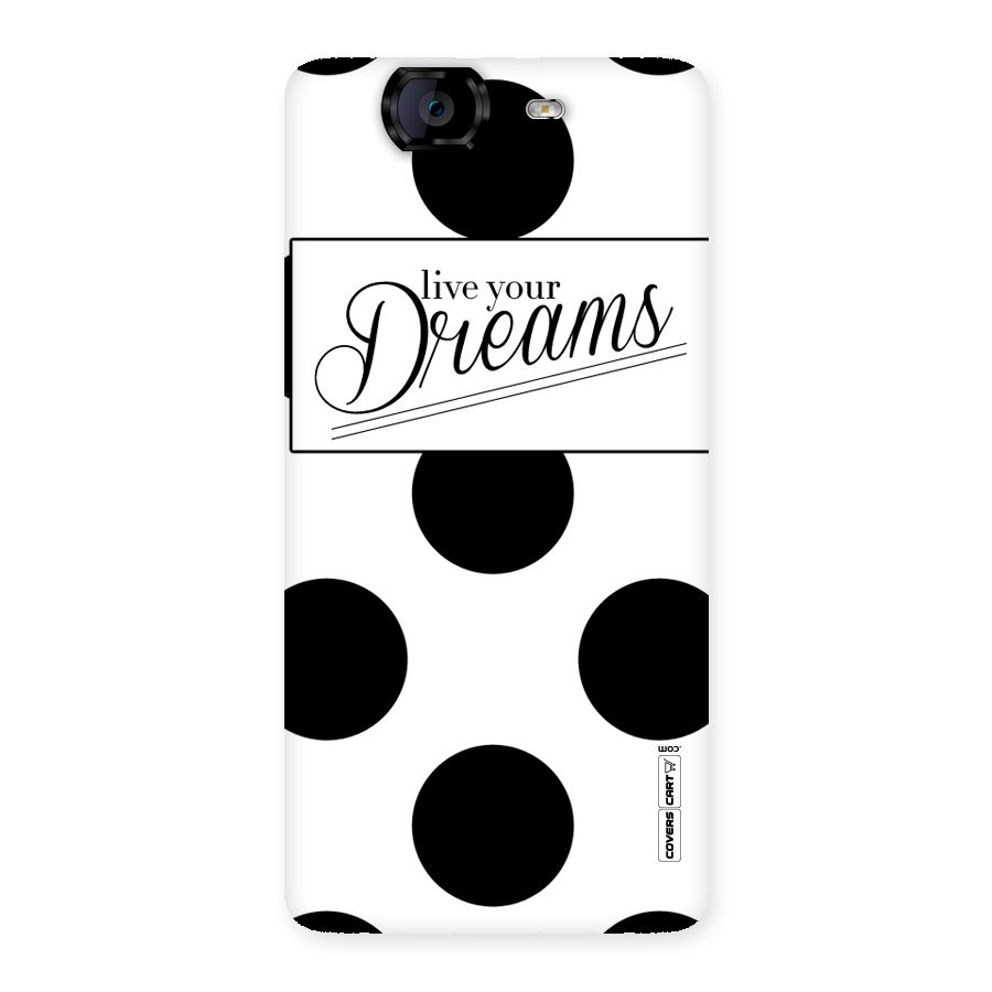 Live Your Dreams Back Case for Canvas Knight A350