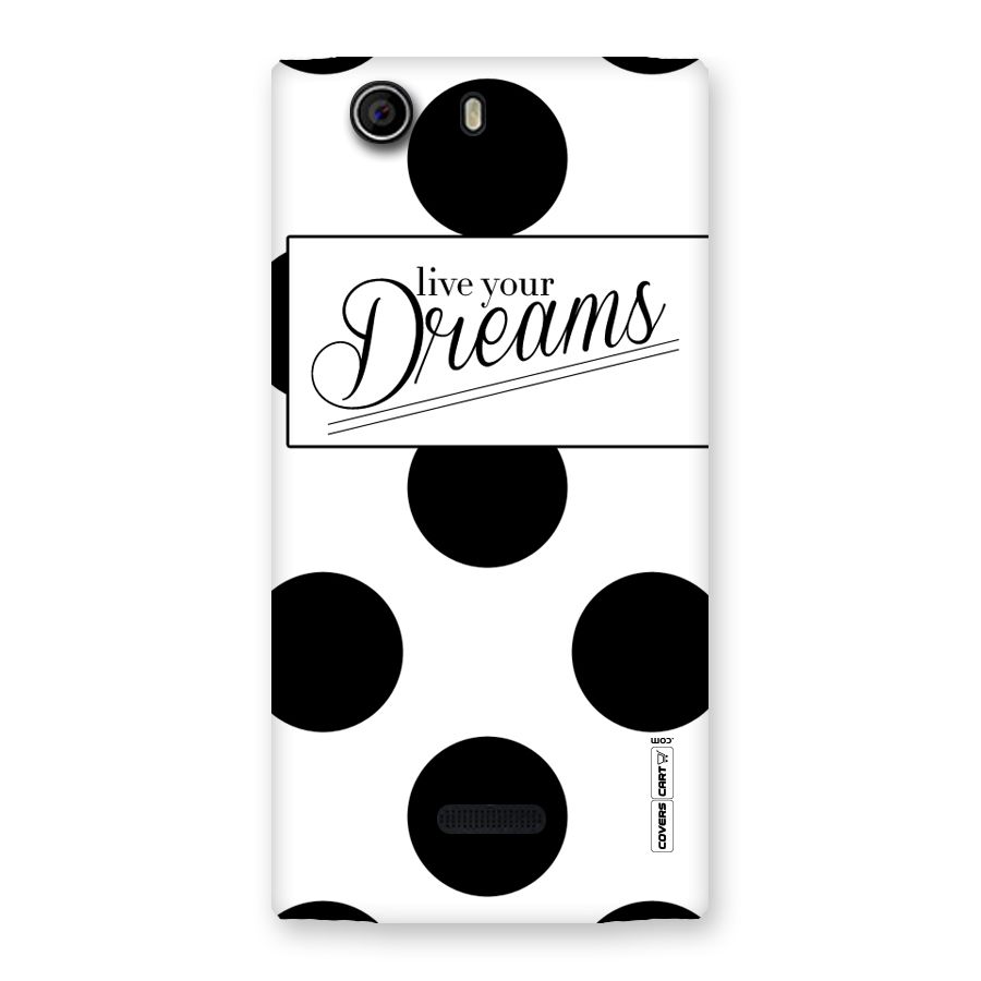 Live Your Dreams Back Case for Canvas Nitro 2 E311