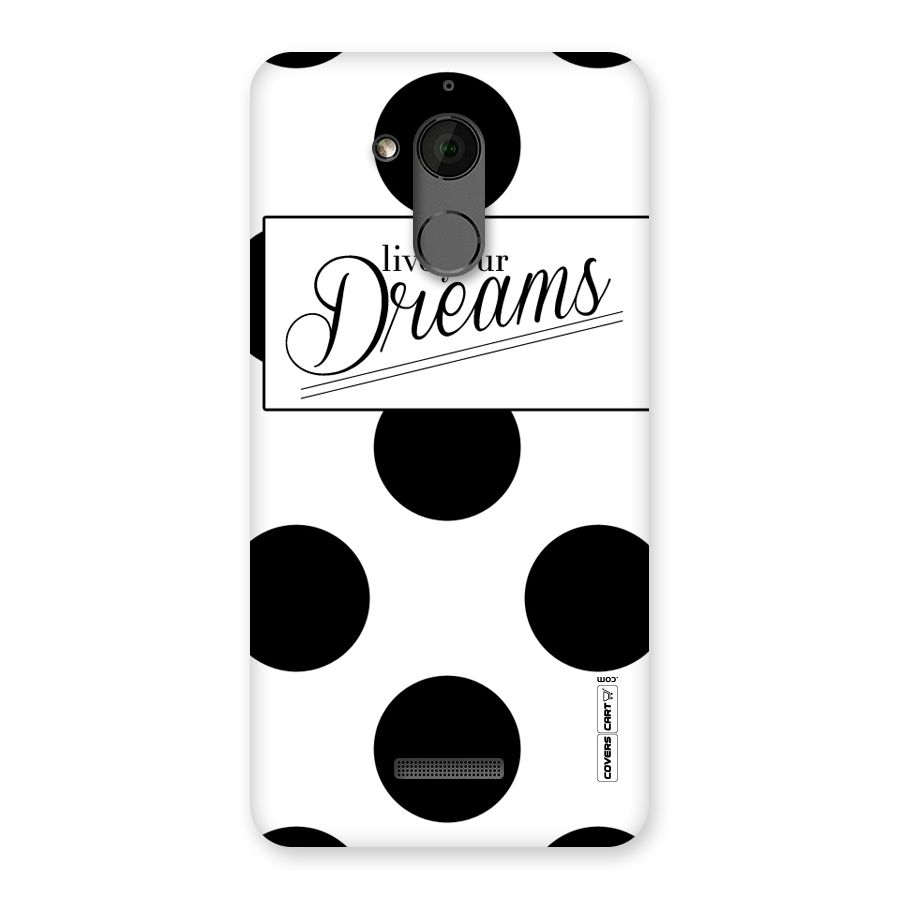 Live Your Dreams Back Case for Coolpad Note 5