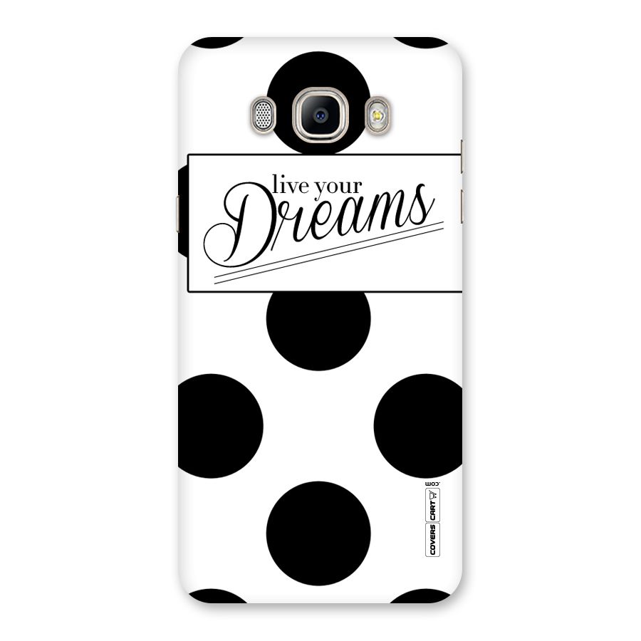 Live Your Dreams Back Case for Galaxy On8