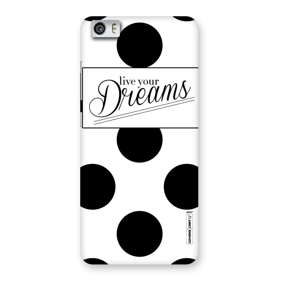 Live Your Dreams Back Case for Xiaomi Redmi Mi5