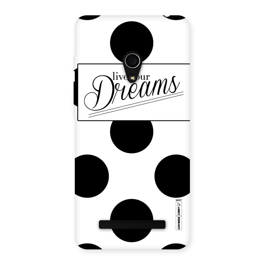 Live Your Dreams Back Case for Zenfone 5