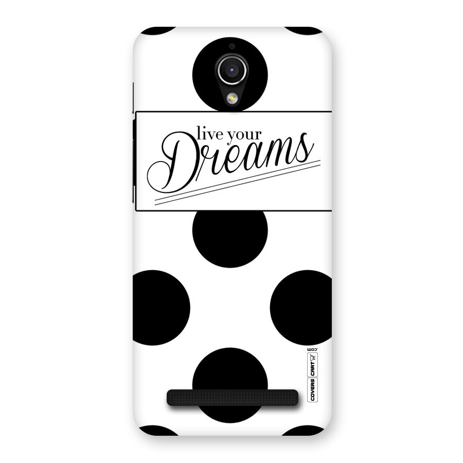 Live Your Dreams Back Case for Zenfone Go