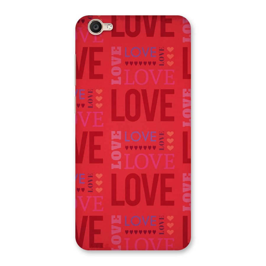 Love Pattern Back Case for Vivo Y55L