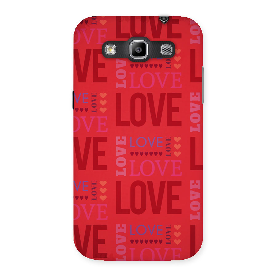 Love Pattern Back Case for Galaxy Grand Quattro