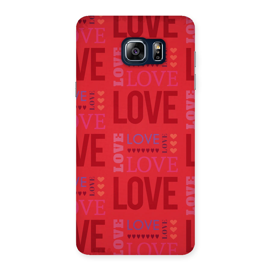 Love Pattern Back Case for Galaxy Note 5
