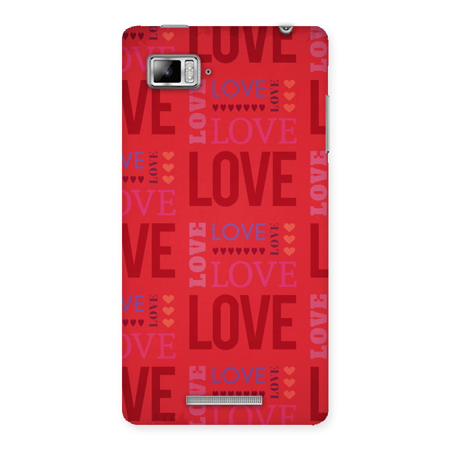 Love Pattern Back Case for Lenovo Vibe Z K910