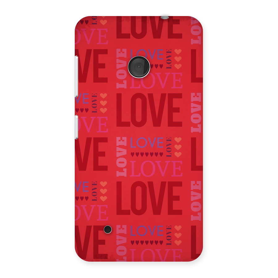 Love Pattern Back Case for Lumia 530