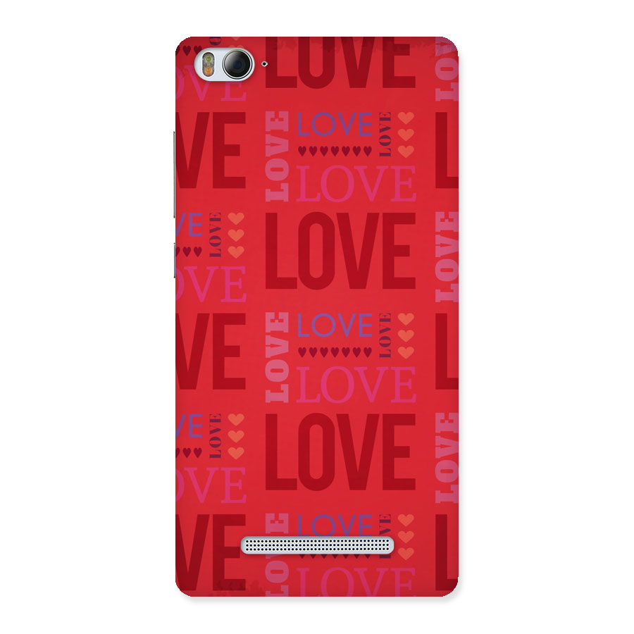 Love Pattern Back Case for Xiaomi Mi4i