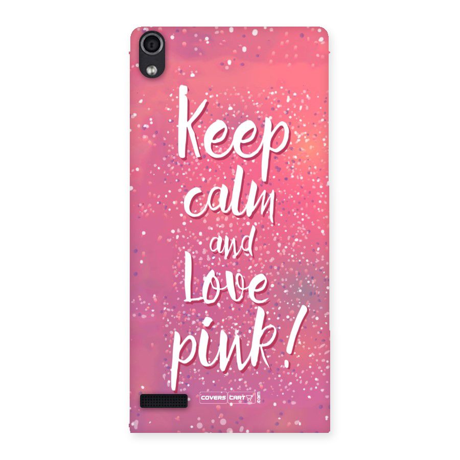 Love Pink Back Case for Ascend P6