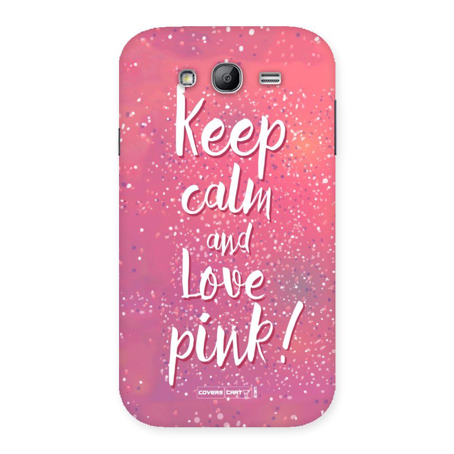 Love Pink Back Case for Galaxy Grand