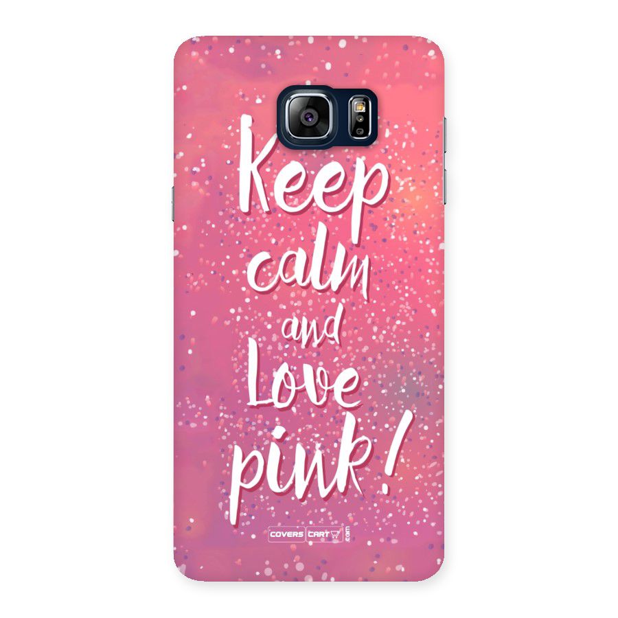 Love Pink Back Case for Galaxy Note 5