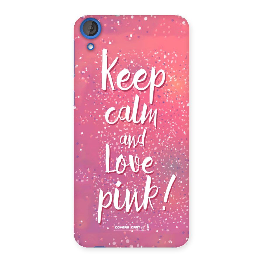 Love Pink Back Case for HTC Desire 820