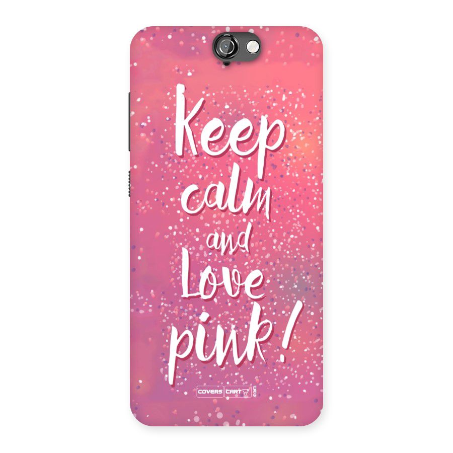 Love Pink Back Case for HTC One A9