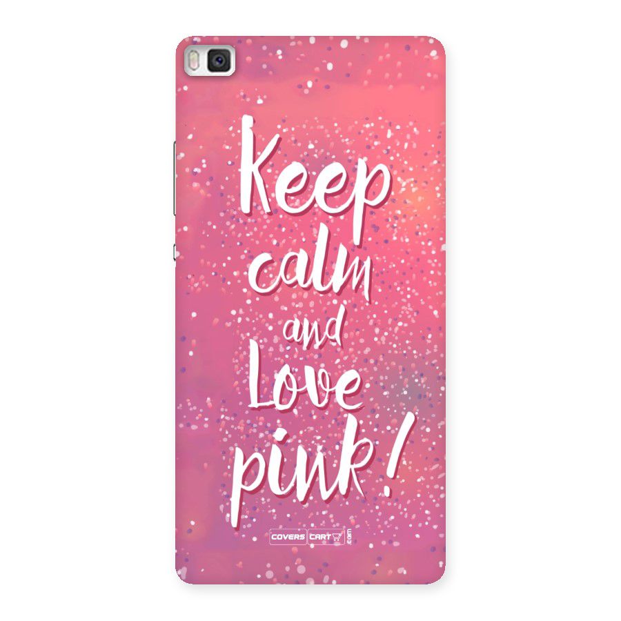 Love Pink Back Case for Huawei P8