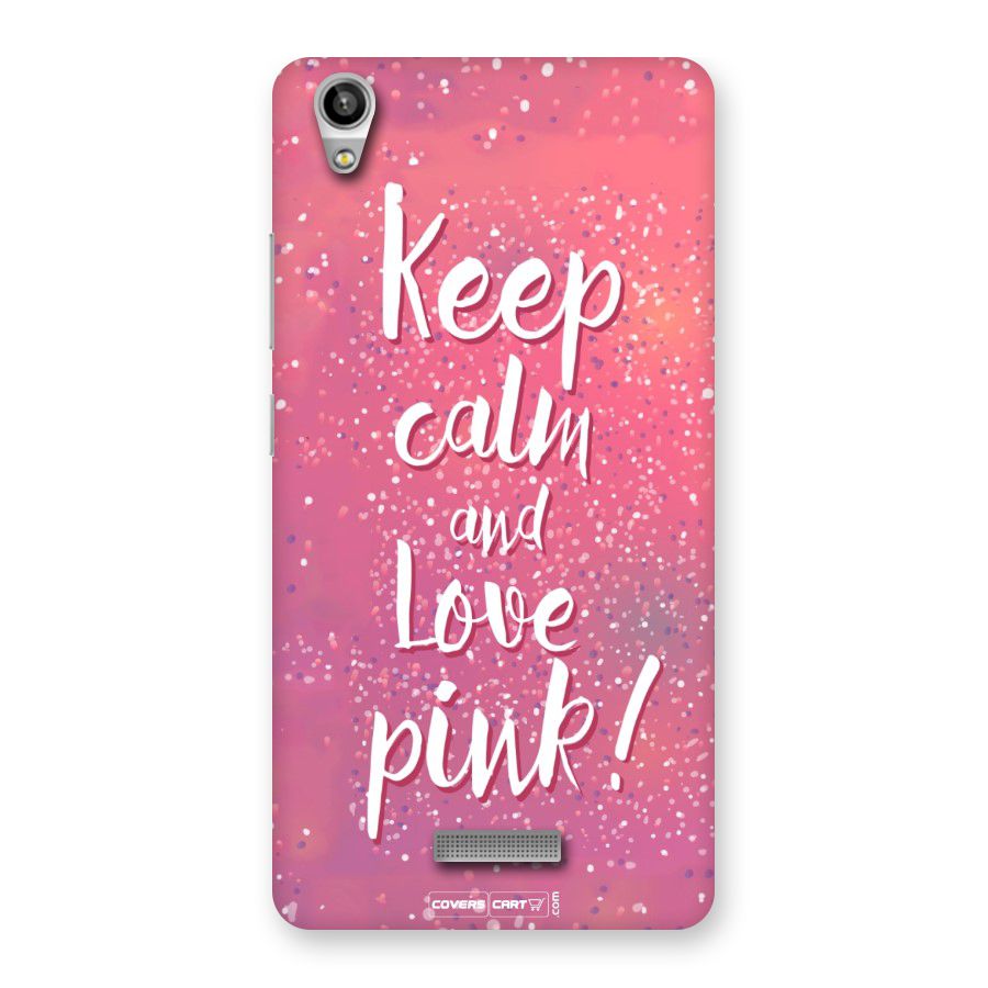 Love Pink Back Case for Lava-Pixel-V1