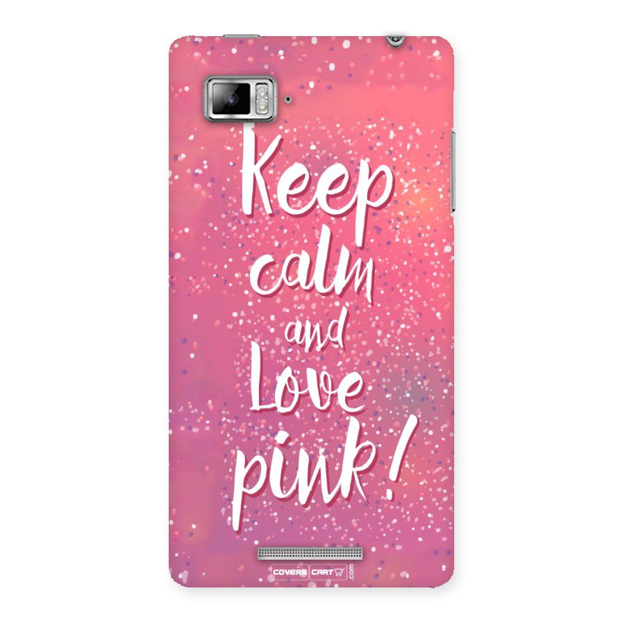 Love Pink Back Case for Lenovo Vibe Z K910