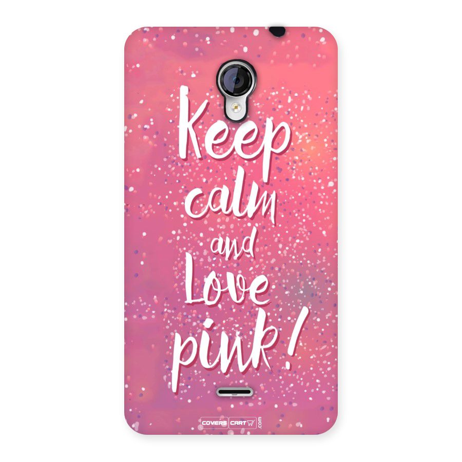 Love Pink Back Case for Micromax Unite 2 A106