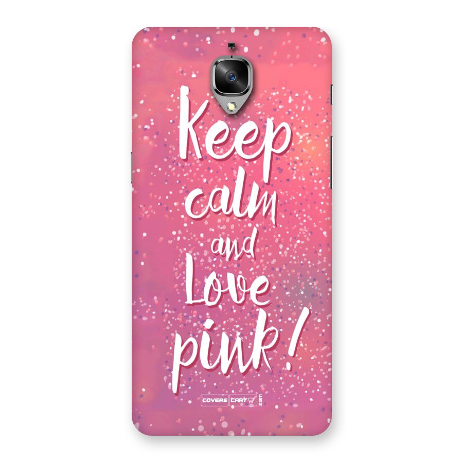 Love Pink Back Case for OnePlus 3