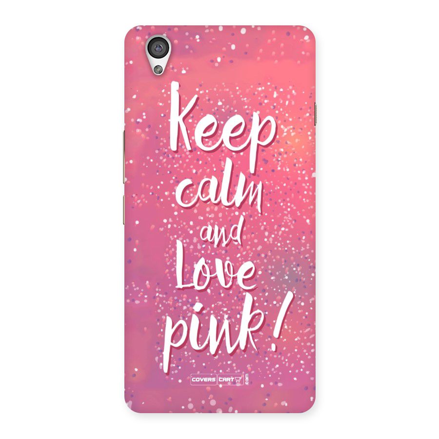 Love Pink Back Case for OnePlus X