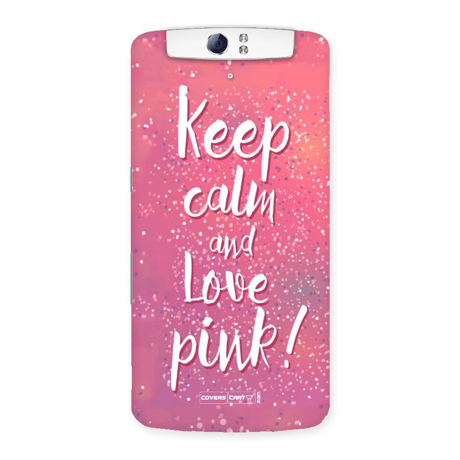 Love Pink Back Case for Oppo N1