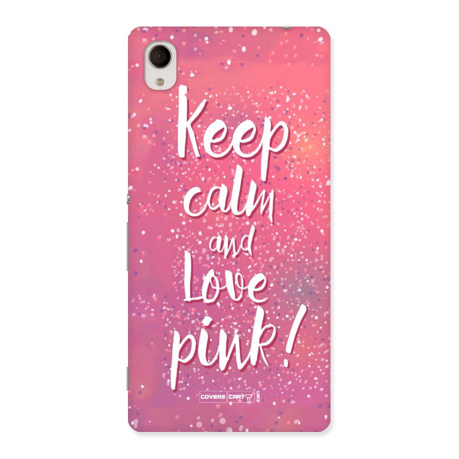 Love Pink Back Case for Sony Xperia M4