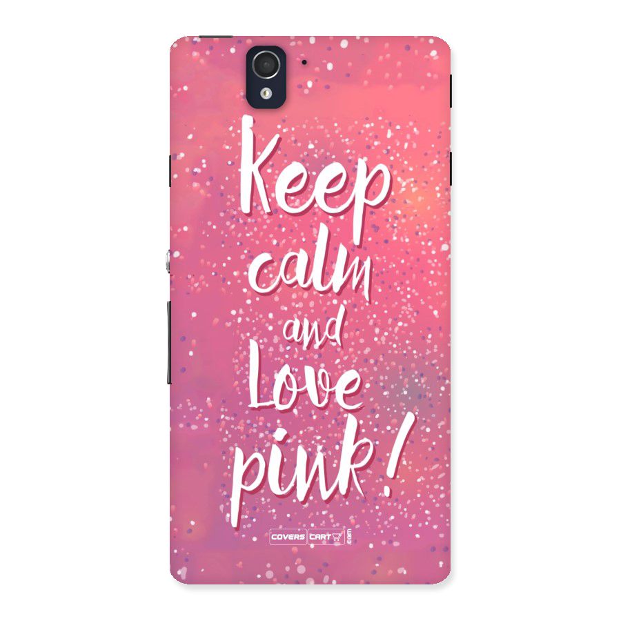 Love Pink Back Case for Sony Xperia Z