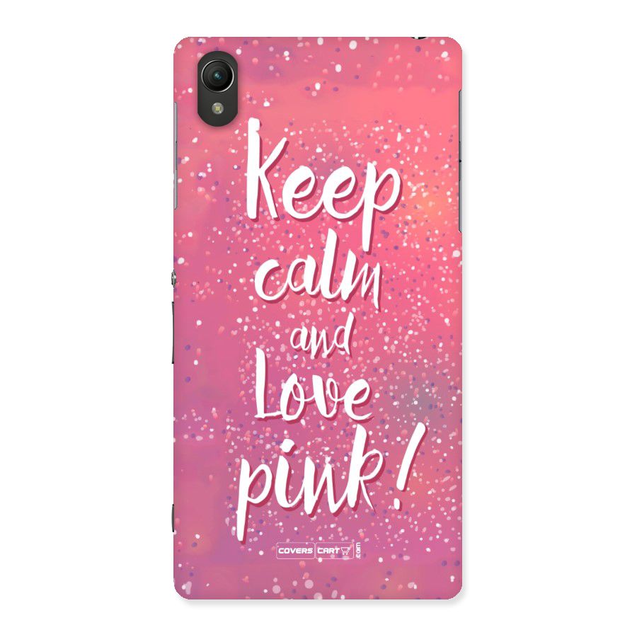 Love Pink Back Case for Sony Xperia Z2